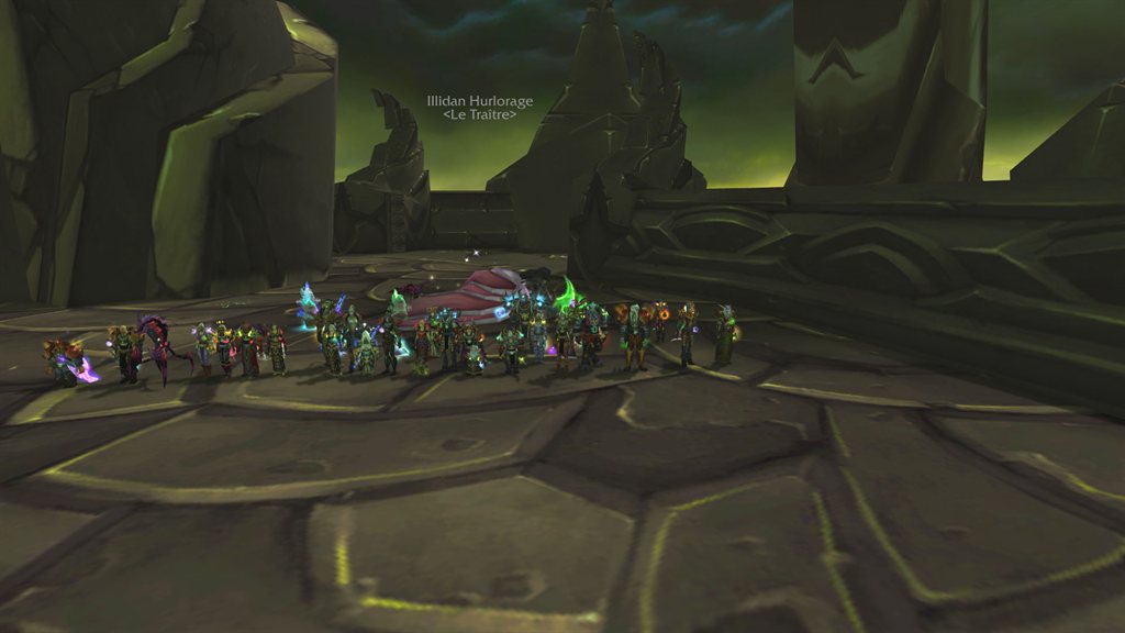 Victoire de la guilde sur Illidan Hurlorage